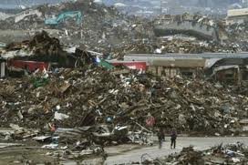 3 años en retirar basura de los desastres en Japón 