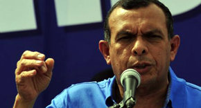 Porfirio Lobos, presidente de Honduras