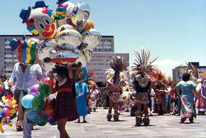 La Pplaza de Las Tres Culturas, en la capital mexicana