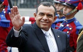 Porfirio Lobo, presidente de Honduras