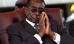 El presidente de Zimbabue, Robert Mugabe. 