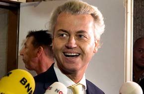 El político ultraderechista holandés Geert Wilders 

