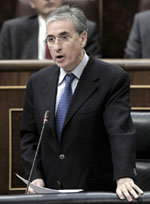 El ministro de la Presidencia, Ramón Jaúregui
