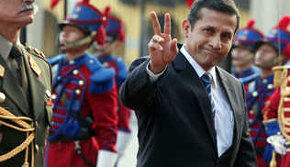Popularidad de Humala sube a 70 por ciento