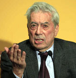 El escritor peruano y premio Nobel de Literatura 2010, Mario Vargas Llosa 