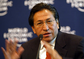 Alejandro Toledo, ex presidente de Perú