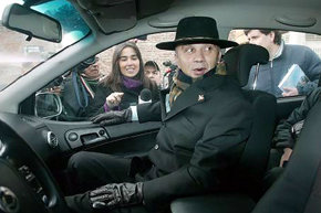 El sacerdote Francisco Cartes, después de la formalización. 


