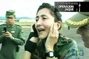 Ingrid Betancourt  fue liberada por la 'Operación Jaque'