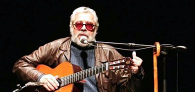 El cantautor argentino, Facundo Cabral.

