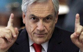 El presidente Piñera pertenece a una de las diez familias más ricas de Chile...