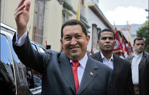 El presidente venezolano, Hugo Chávez
