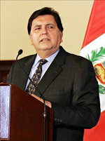 Alan García, ex presidente de Perú
