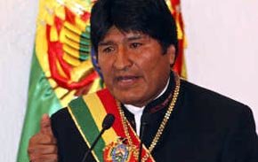 El presidente de Bolivia, Evo Morales 