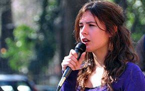 La presidenta de la Federación de Estudiantes de la Universidad de Chile (Fech), Camila Vallejo