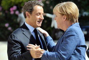 Merkel y Sarkozy