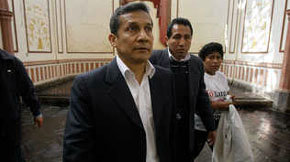El presidente Ollanta Humala