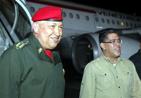 El presidente de Venezuela, Hugo Chávez