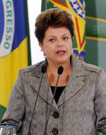 LA PRESIDENTA brasileña, Dilma Rousseff