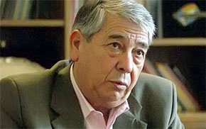 El presidente de la CUT, Arturo Martínez