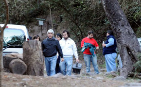 Reconstitución de los hechos en la escena del crimen