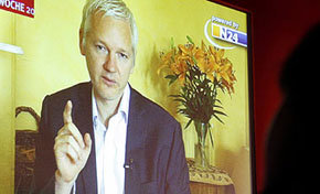 Fundador de Wikileaks se refiere a la revelación de sus fuentes