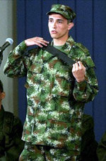 El soldado del Ejército William Giovanni Domínguez Castro  en una imagen de archivo 

