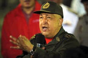 El presidente venezolano, Hugo Chávez Frías 