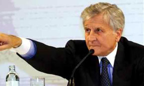 El presidente del Banco Central Europeo (BCE), Jean-Claude Trichet,