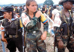 Mujeres en las FARC