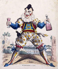 El payaso Joseph Grimaldi visto por Charles Dickens en una biografía