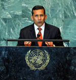 El presidente de Perú, Ollanta Humala