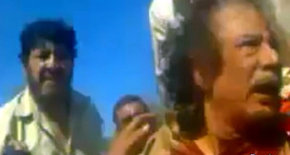 Los videos de la muerte de Muamar Gadafi han circulado ampliamente en internet.