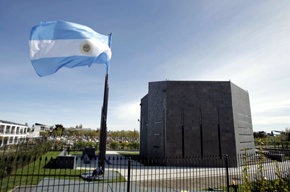 El mausoleo de Néstor Kirchner
