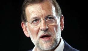 El presidente del PP, Mariano Rajoy