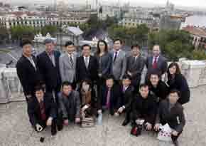 Delegación coreana visita Madrid