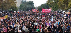 El movimiento estudiantil chileno se resquebraja