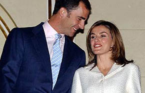 Los Principes de Asturias, Dn. Felipe y Dña. Letizia