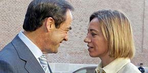 Jose Bono y Carme Chacón 