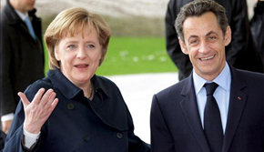 Merkel y Sarkozy