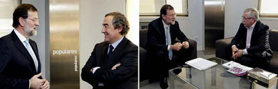 Rajoy pide «urgencia» a sindicatos y patronal para llegar a un acuerdo sobre la reforma laboral