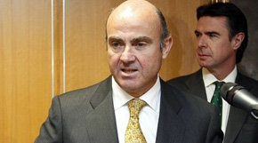 El ministro de Economía y Competitividad, Luis de Guindos