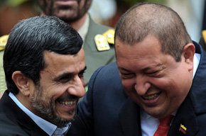 Chávez y Ahmadineyad se alían en su desafío a Estados Unidos