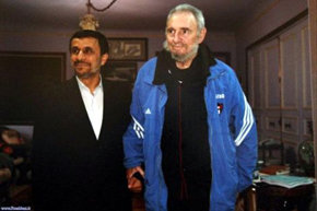 Fidel Castro y el presidente iraní Ahmadineyad, esta misma semana en La Habana