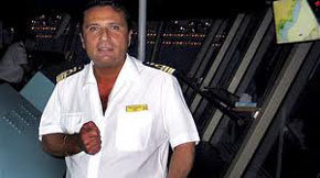 El comandante Francesco Schettino, capitán del crucero Costa Concordia