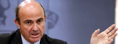 El ministro de Economía, Luis de Guindos.