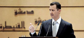 El presidente sirio, Bachar al Asad