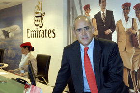 Director general de Emiorates en España, Fernando Suárez. 