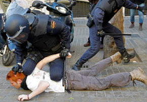 Interior: 'La policía actuó ejemplarmente en las protestas de Valencia y se puede acreditar'