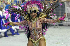 Brillo y ritmo en el Carnaval de Río de Janeiro