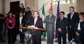 El Presidente de la Junta de Andalucía inaugura la gran exposición temporal “Antonio Machado y Baeza (1912-2012).